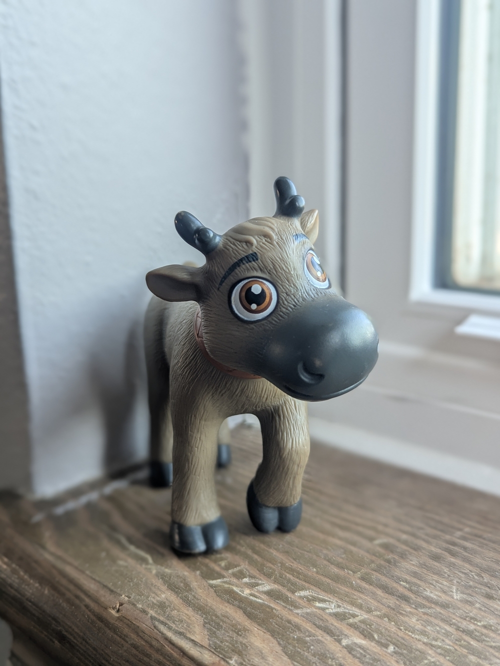 Disney Frozen Baby Sven The Reindeer PVC 4" Inch Figure Kids Toy Brown Animal